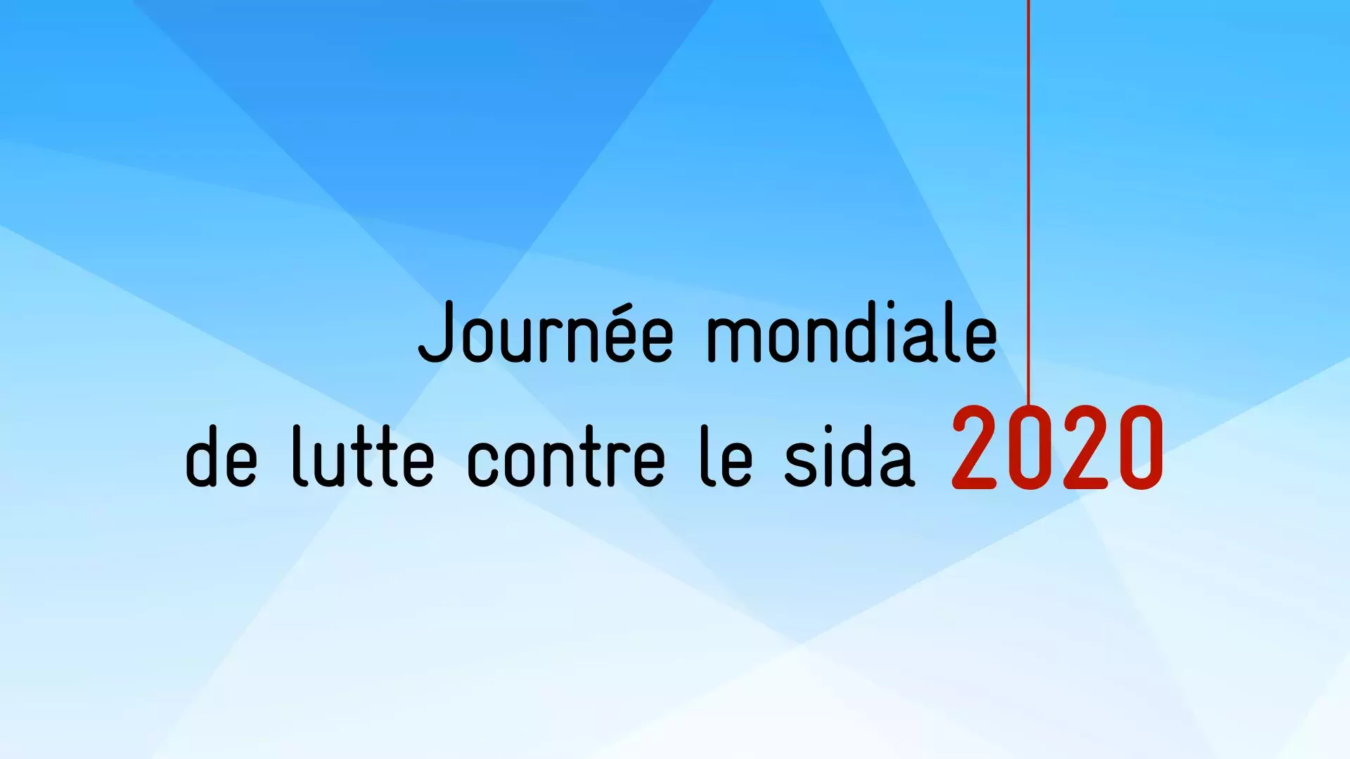 Journée mondiale de lutte contre le sida 2020 (vignette)