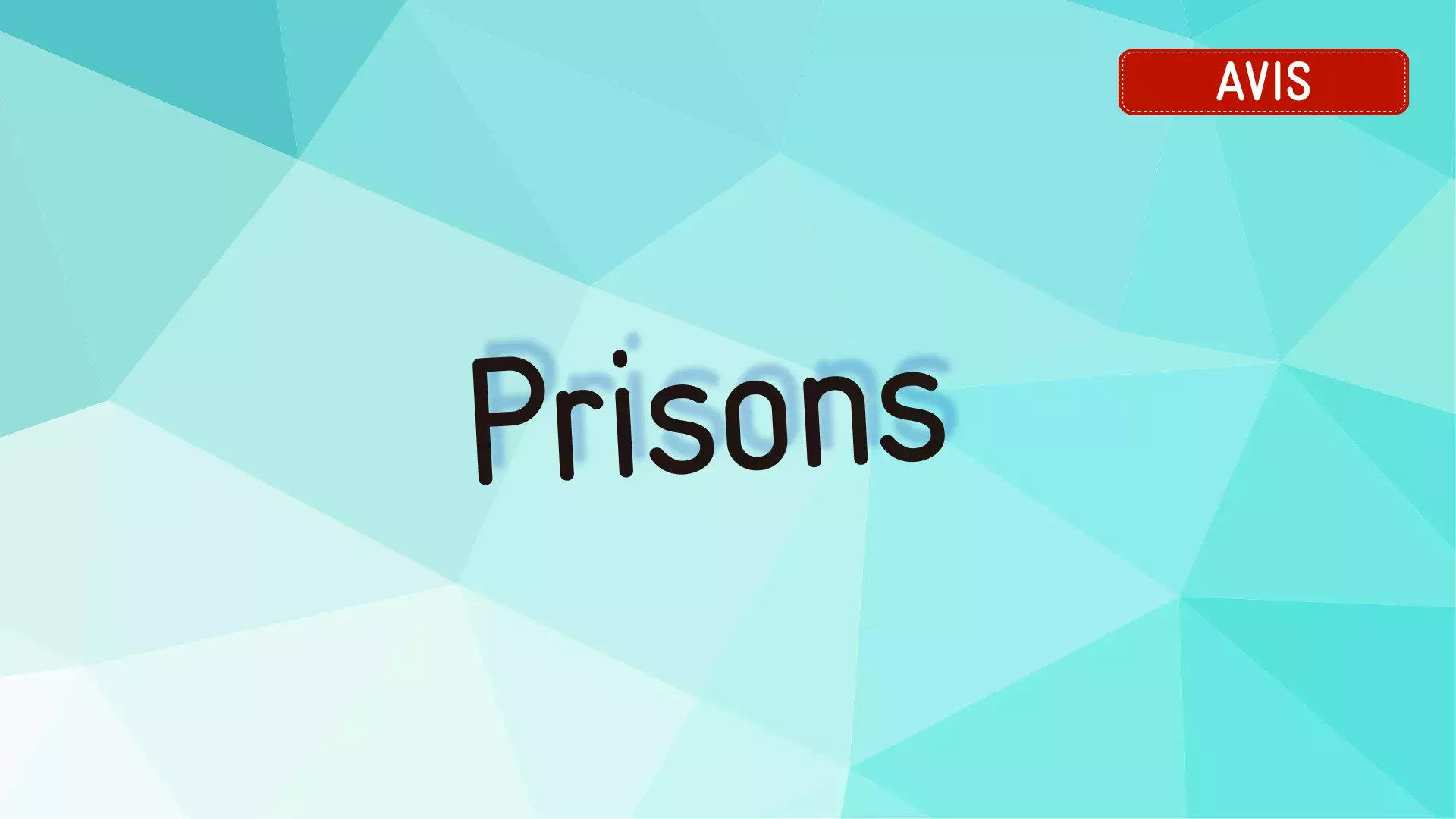 Illustration générique comportant le terme Prisons