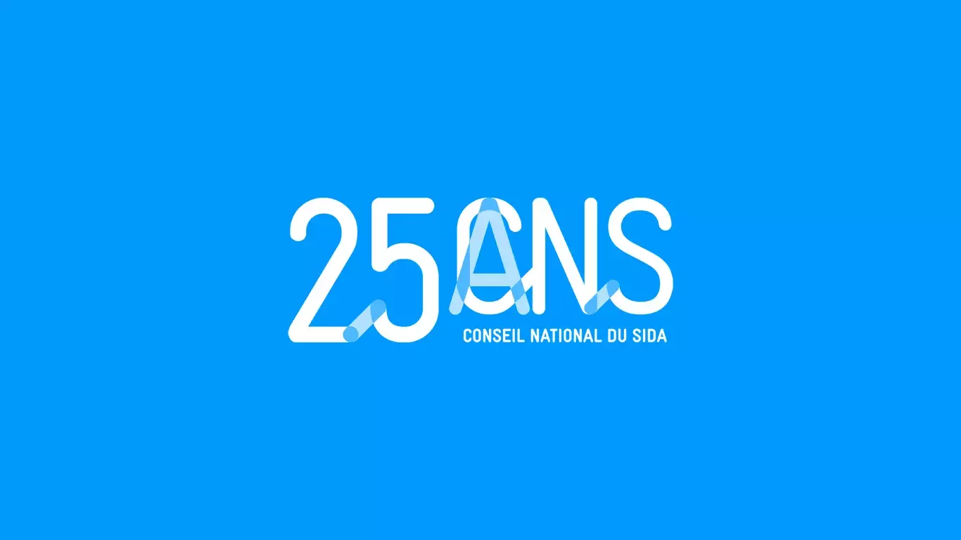 Logo des 25 ans du CNS